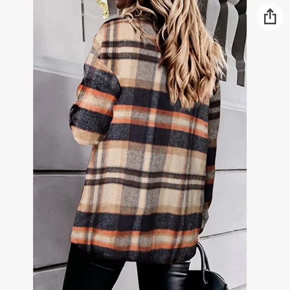 Plaid Shacket - Picture 2 of 14